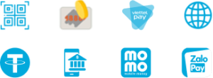 phương thức thanh toán phổ biến